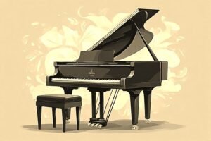 Image of Musical Instrument – Artistic Drawing – Item: 55739