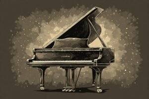Image of Musical Instrument – Artistic Drawing – Item: 55740