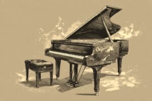 Image of Musical Instrument – Artistic Drawing – Item: 55743