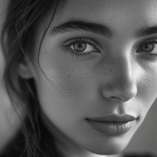 BW AI Generated Faces