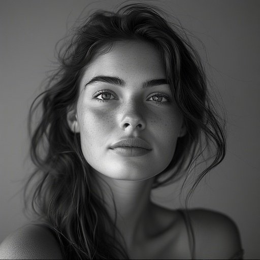 BW AI Generated Faces