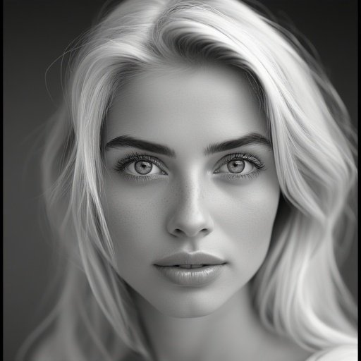 BW AI Generated Faces